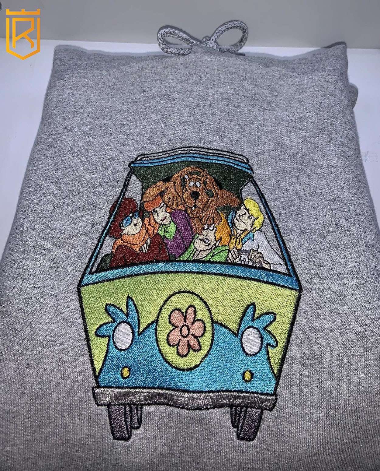 Scooby Doo Embroidery Logo