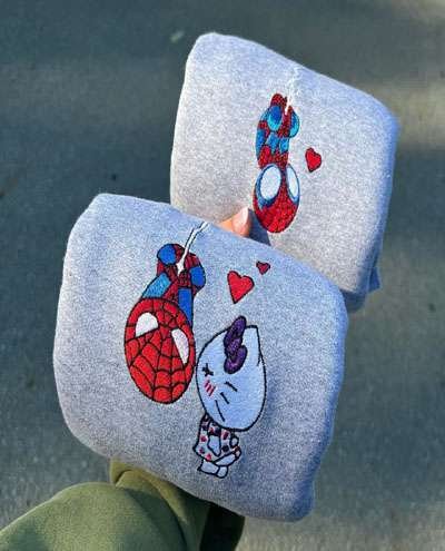 Spider Man Embroidery Logo